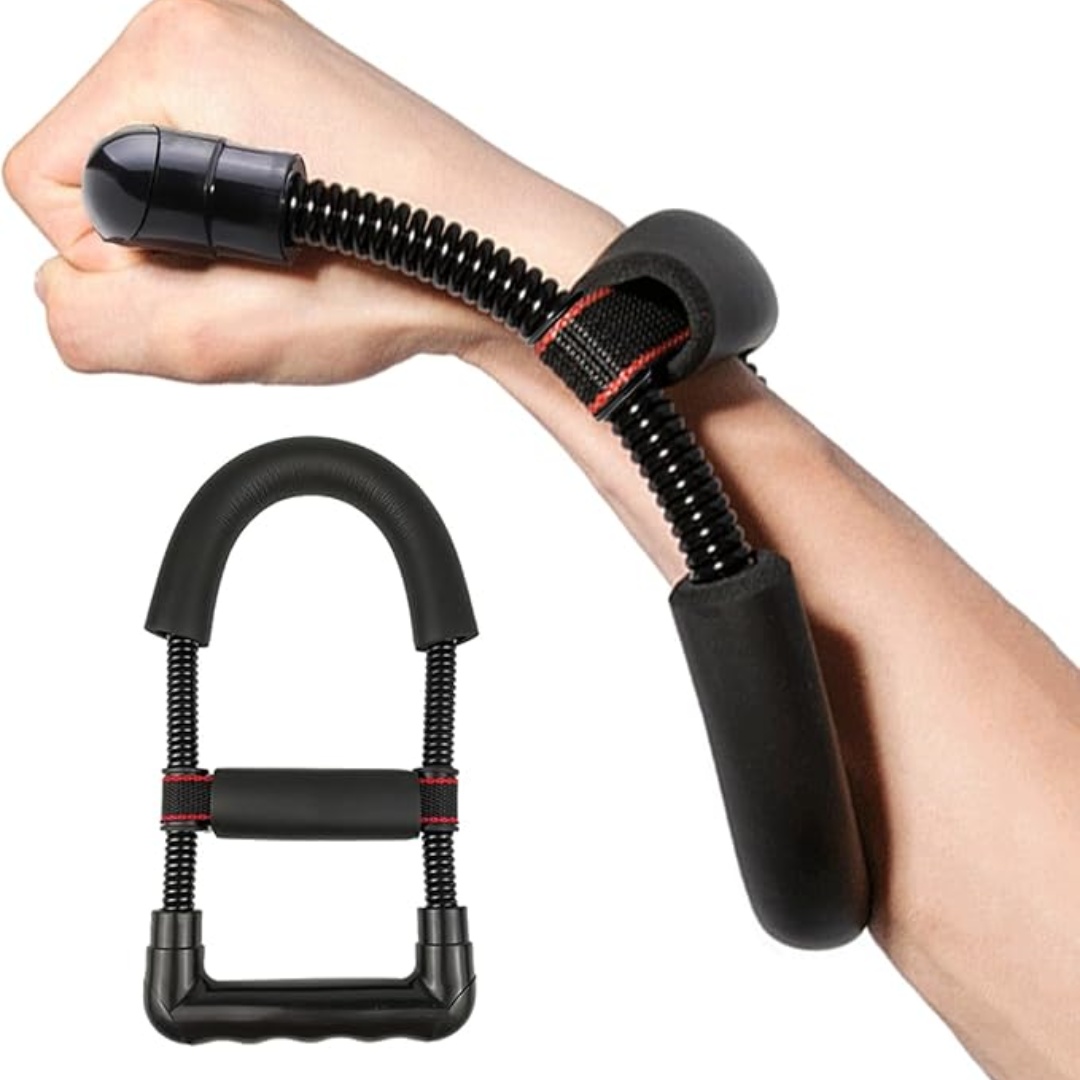 Home Gym Simple - อุปกรณ์เสริมสร้างความแข็งแรงของข้อมือและแขนท่อนล่าง, อุปกรณ์ออกกำลังกายมือ, ปรับแรงต้านได้เพื่อเพิ่มความแข็งแรงในการจับ, อุปกรณ์ออกกำลังกาย, ยิมในบ้าน