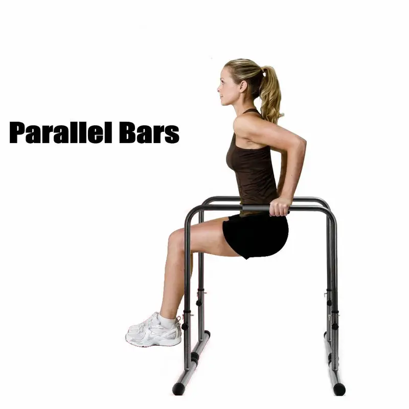 Dip Station Parallel - บาร์ออกกำลังกายแบบพกพาสำหรับใช้ในบ้าน รับน้ำหนักได้ 200 กิโลกรัม, บาร์แนวนอนสำหรับออกกำลังกาย, บาร์สำหรับดิป,