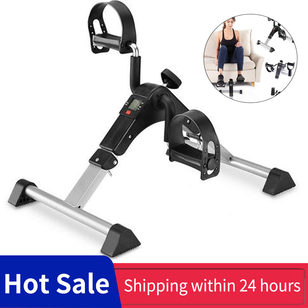 Home Gym Hack - จักรยานออกกําลังกายปรับความต้านทานด้วย LCD อุปกรณ์ฟิตเนสบ้านผู้สูงอายุ Rehabilitation จักรยานมือขาเทรนเนอร์