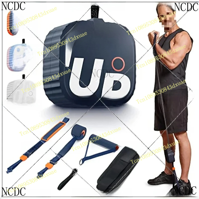 Home Gym Simple - อุปกรณ์ฟิตเนสที่บ้าน สายรัดออกกำลังกายปรับแรงต้านได้ 4.4-44 ปอนด์ ระบบยิมพกพา UNITREE