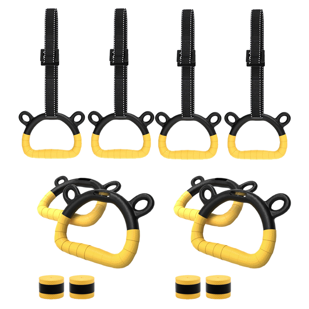 Home Gym Options - ห่วงออกกำลังกายพร้อมสายรัดปรับได้ ห่วงดึงข้อแบบมัลติฟังก์ชั่น อุปกรณ์ฝึกความแข็งแรงสำหรับยิมที่บ้าน