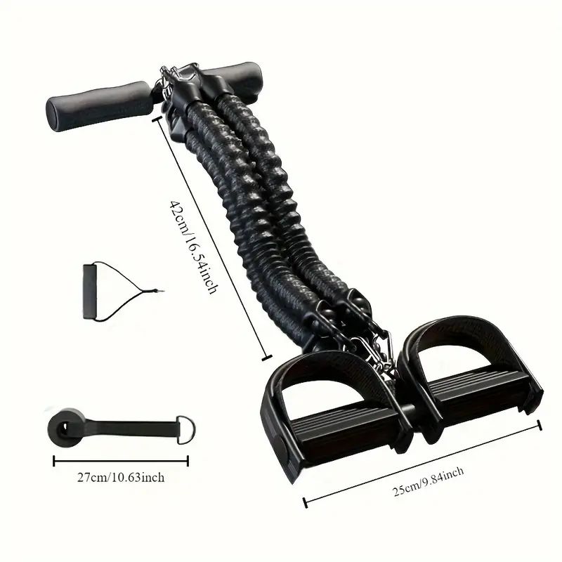 Home Gym Options - เหยียบความตึงเครียดเชือกดึงออกกําลังกายที่บ้านอเนกประสงค์ออกกําลังกายวงต้านทานผู้ชายอุปกรณ์กีฬายิม