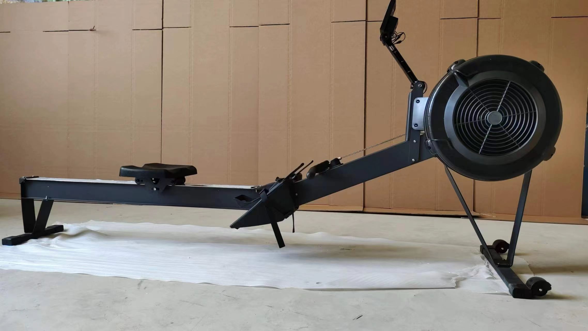 Home Gym No Equipment - เครื่องกรรเชียงบกแบบใช้ลม อุปกรณ์ฟิตเนสแบบพกพา เครื่องกรรเชียงบกแม่เหล็กสำหรับออกกำลังกายที่บ้าน