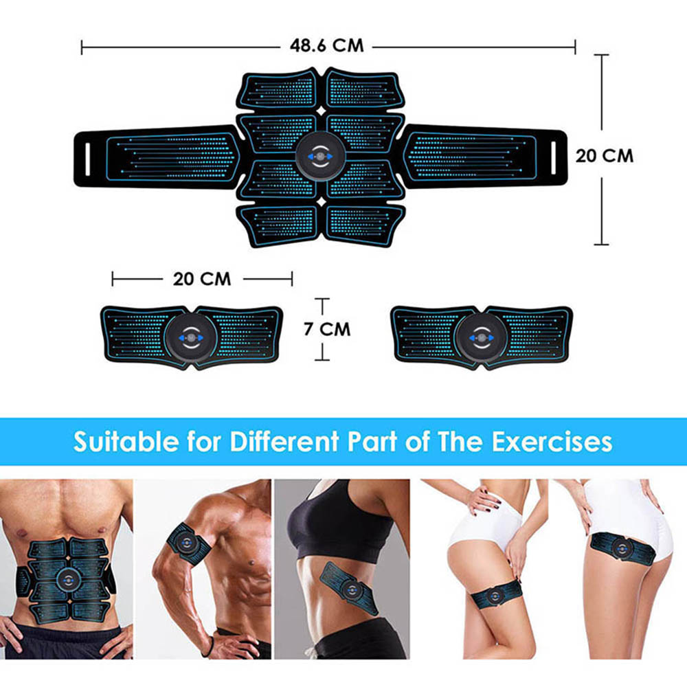 Eletroestimulador EMS กระตุ้นก - Home Gym Options บทวิจารณ์และราคา
