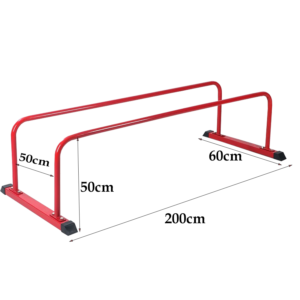 สถานีบาร์คู่ขนานเหล็กสำหรับใช้ - Dip Station Parallel บทวิจารณ์และราคา