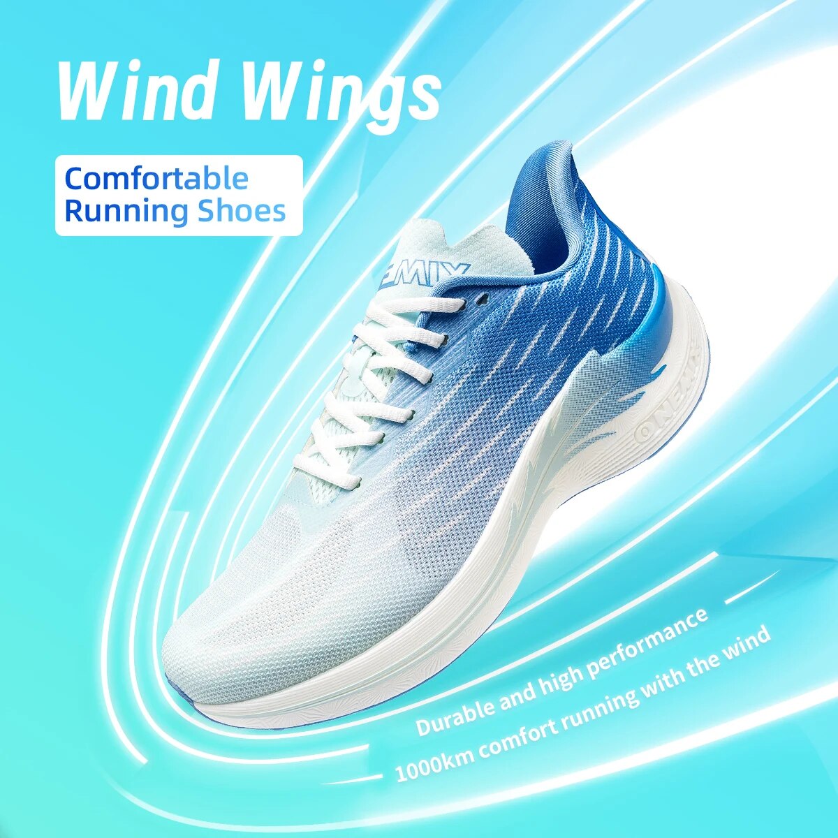 รองเท้าวิ่ง Onemix 2026 Wind W - Speed Parachute Sprint บทวิจารณ์และราคา