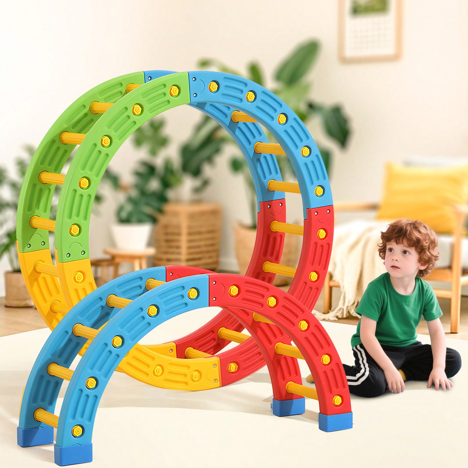 ของเล่นปีนป่ายสำหรับเด็กเล็กแบ - Home Gym For Toddlers บทวิจารณ์และราคา