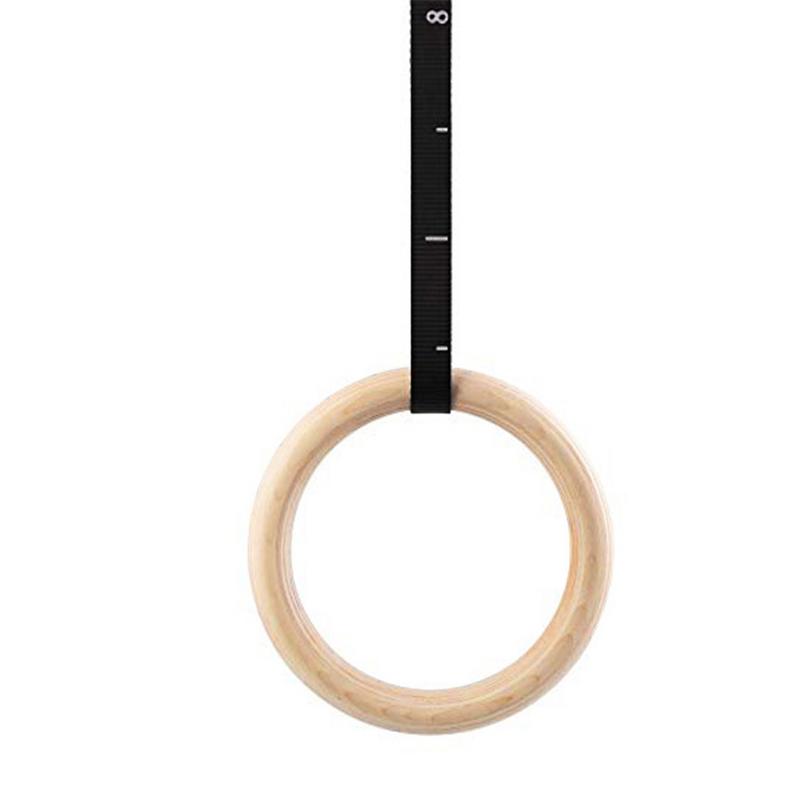 1 ชิ้นไม้เบิร์ชแหวนยิมนาสติกดึ - Home Gym Options บทวิจารณ์และราคา