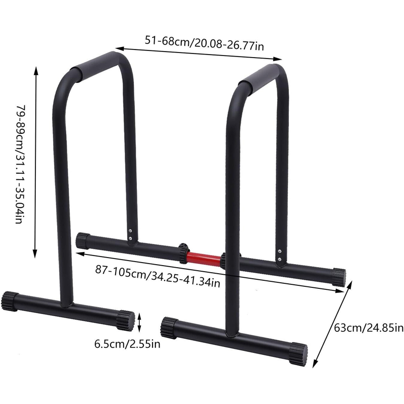 อุปกรณ์ฝึกความแข็งแรงแบบปรับได - Dip Station Parallel บทวิจารณ์และราคา
