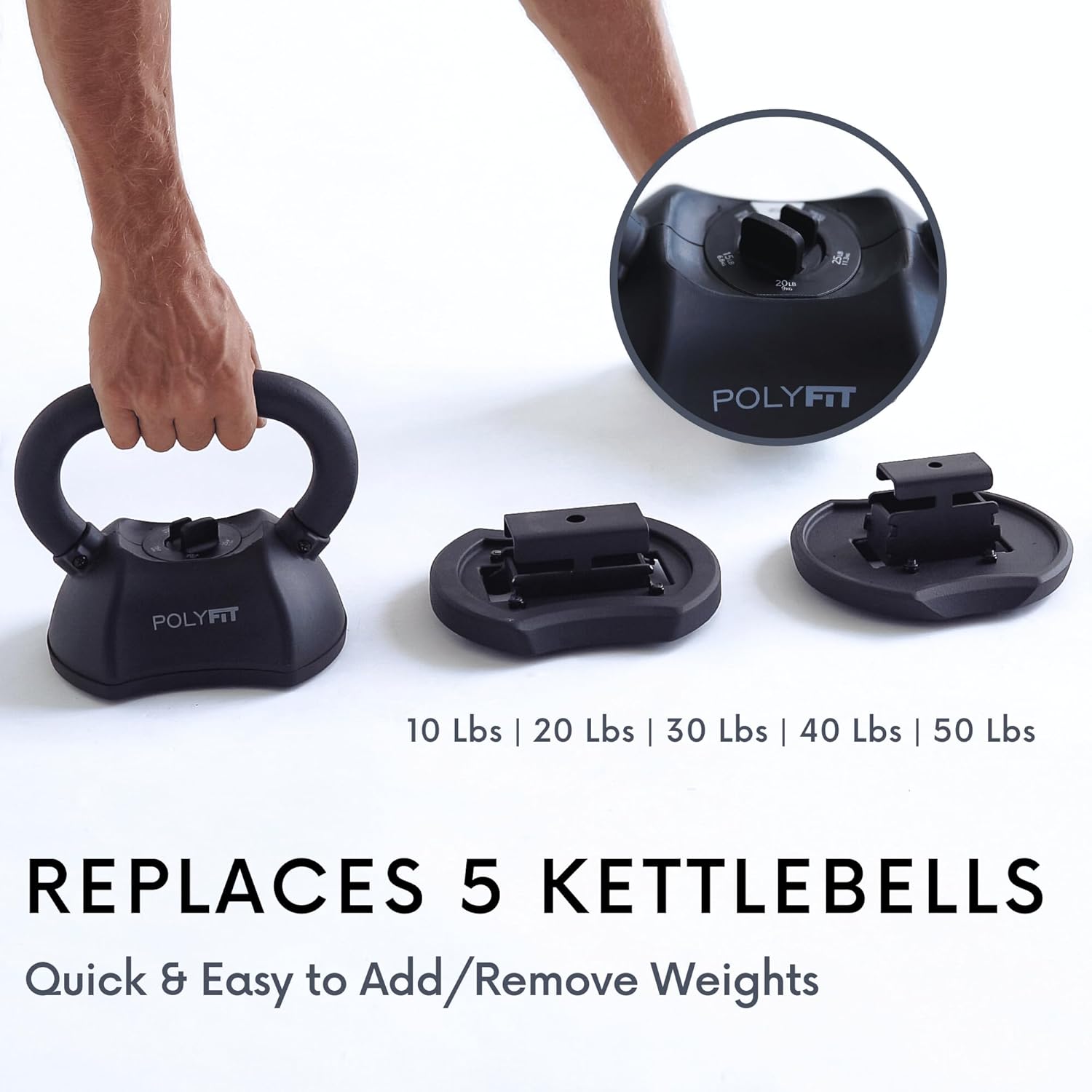 ชุดดัมเบลปรับน้ำหนักได้ Polyfi - Home Gym Options บทวิจารณ์และราคา
