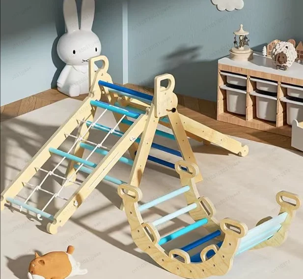 ของเล่นยอดฮิต ชุดปีนป่ายสามเหล - Home Gym For Toddlers บทวิจารณ์และราคา
