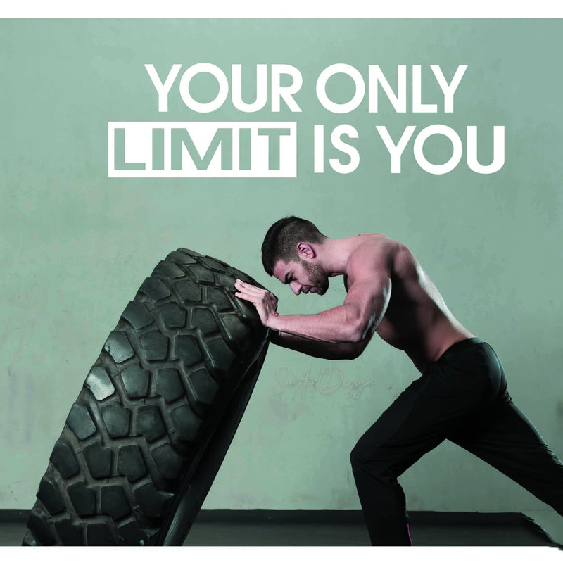 ขีดจำกัดเดียวของคุณคือตัวคุณเอ - Home Gym On Wall บทวิจารณ์และราคา