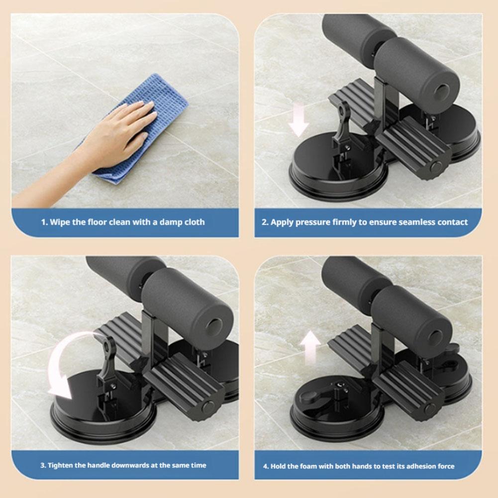 อุปกรณ์ช่วยซิทอัพแบบถ้วยดูดสอง - Home Gym Simple บทวิจารณ์และราคา