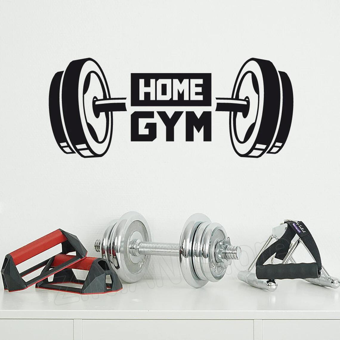 Fitness Gym หน้าแรกตกแต่งผนังส - Home Gym On Wall บทวิจารณ์และราคา